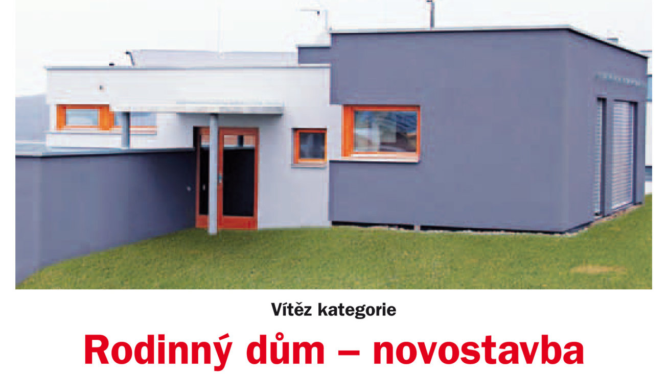 Rodinný dům – novostavba
Fasáda roku 2011